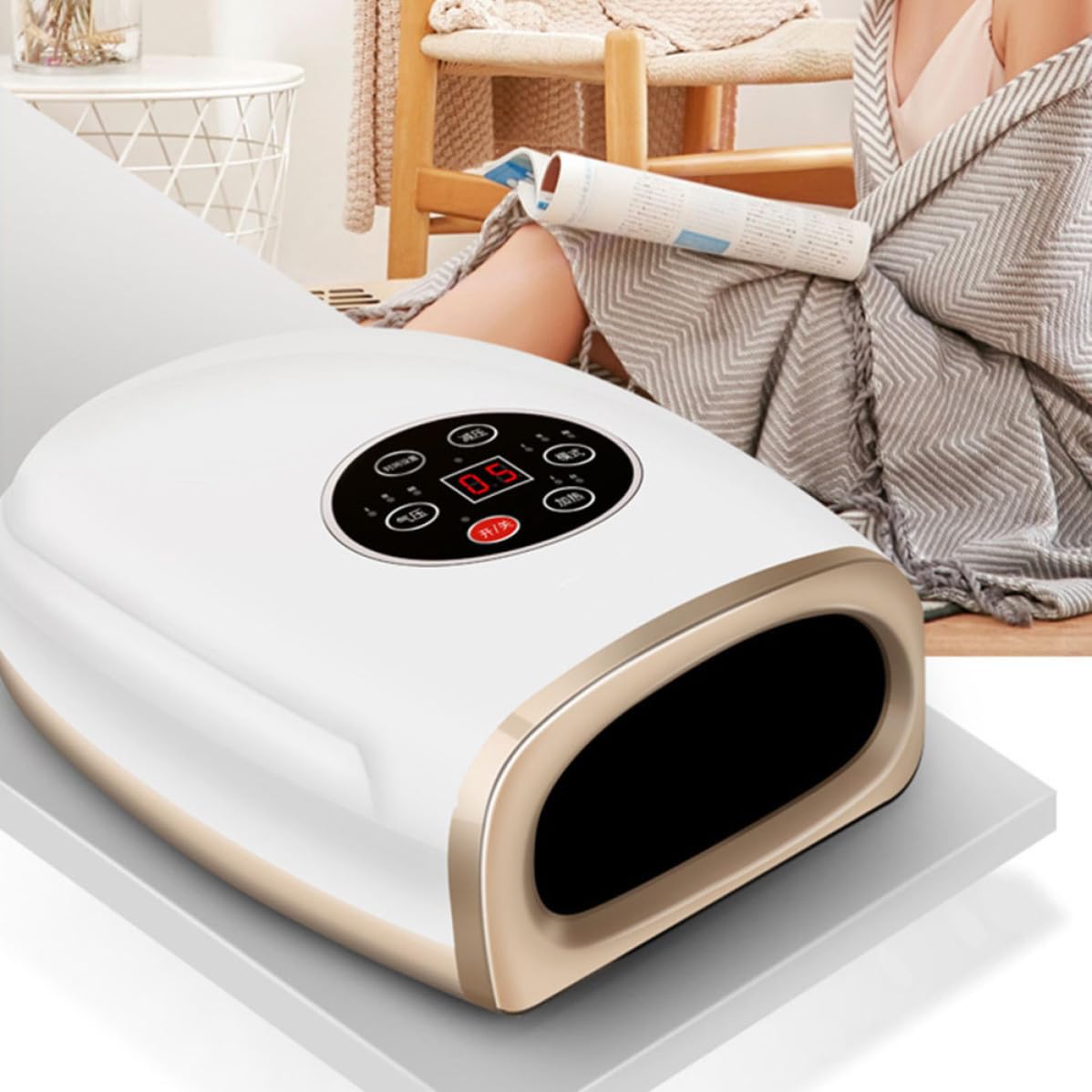 Elektrisches Handmassagegerät für Fingergelenk und Handfläche 6w