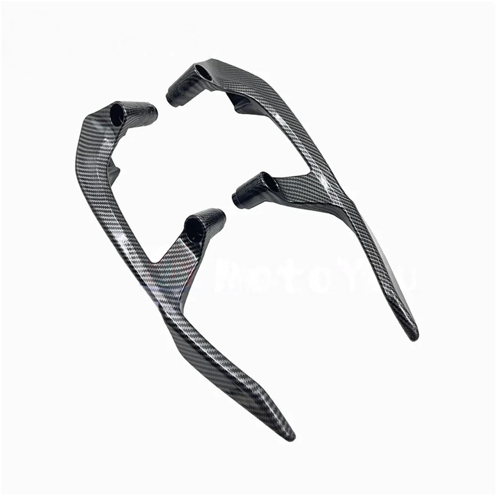 Barres de poignée TMAX 530 en carbone de haute qualité pour passager arrière - 6
