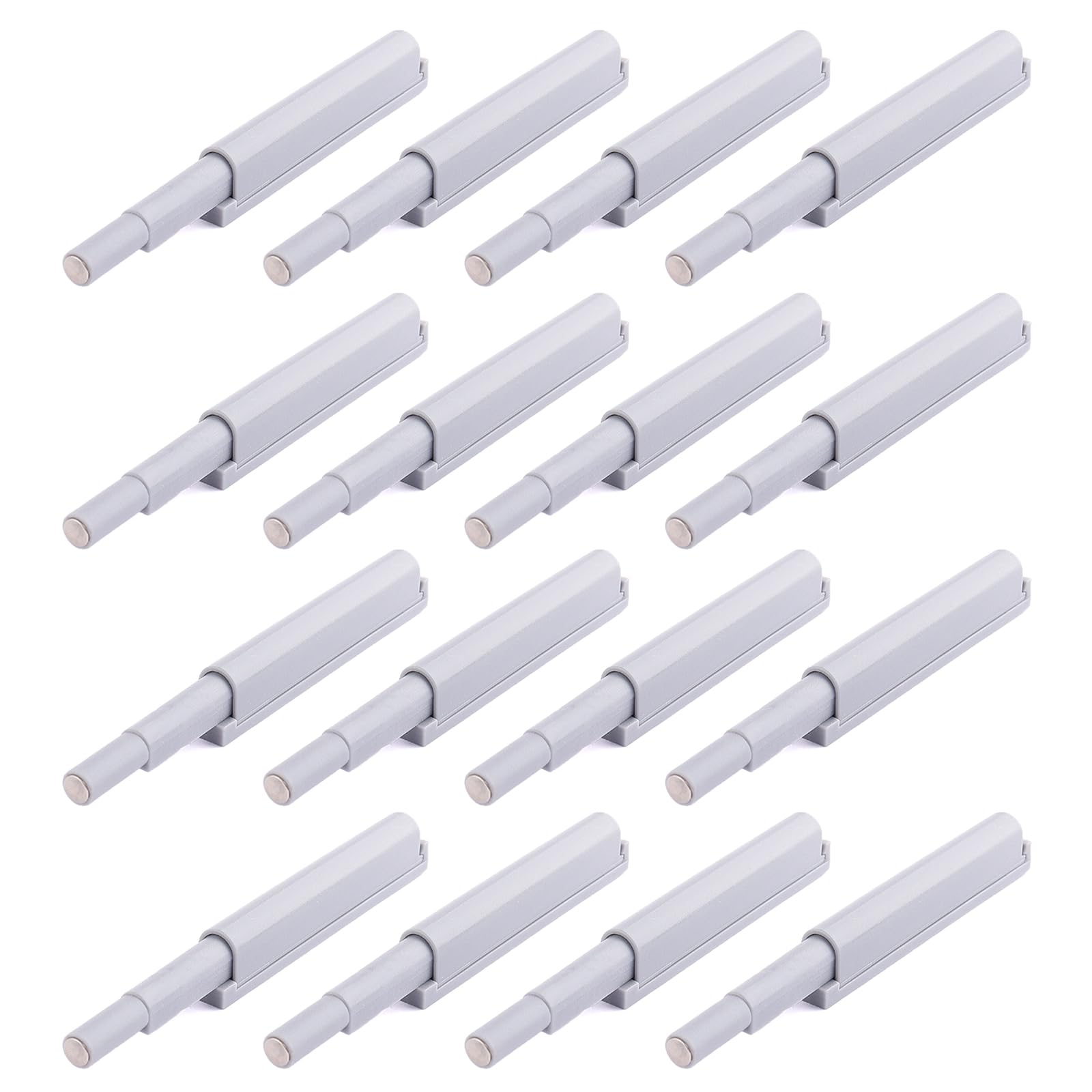 Maxtonser Pack of 16 Soft Close Cabinet Door Dampers Nylon Quiet Drawer Damper with Screws Soft Close Retrofits for Kitchen Bedroo