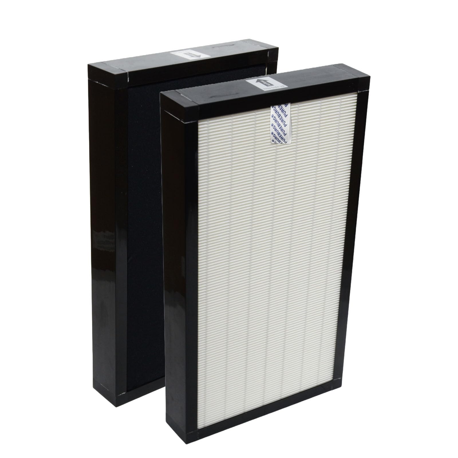 PUREBUR ErsatzFilter kompatibel mit VENTA AP902, AH902, LP60, LP60 WiFi, LPH60 WiFi Luftreiniger, Premium H14 HEPA und Aktivkohle, 2 Stück