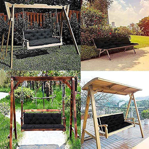 Coussins de rechange imperméables pour banc de jardin usé - 7