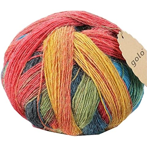 golo Wool Yarn for Hand Knitting Crochet Yarn (MQ-6020, 550yd) Cover