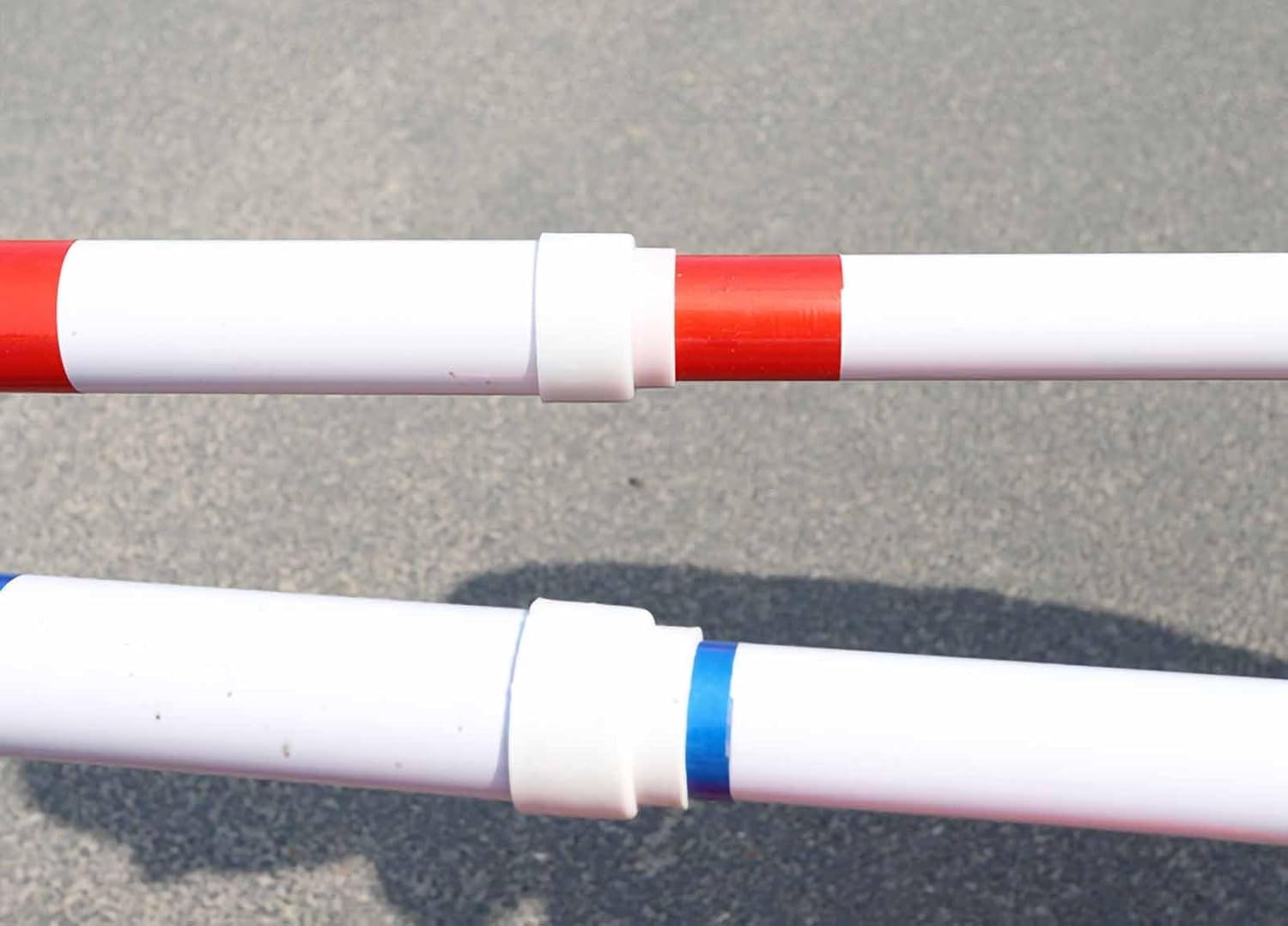 Générique Poteau de Connexion télescopique pour cônes de signalisation - Barrière de sécurité routière rétractable pour parkings, Gestion d'événements, Installation Facile, Durable, Hauteur réglable,