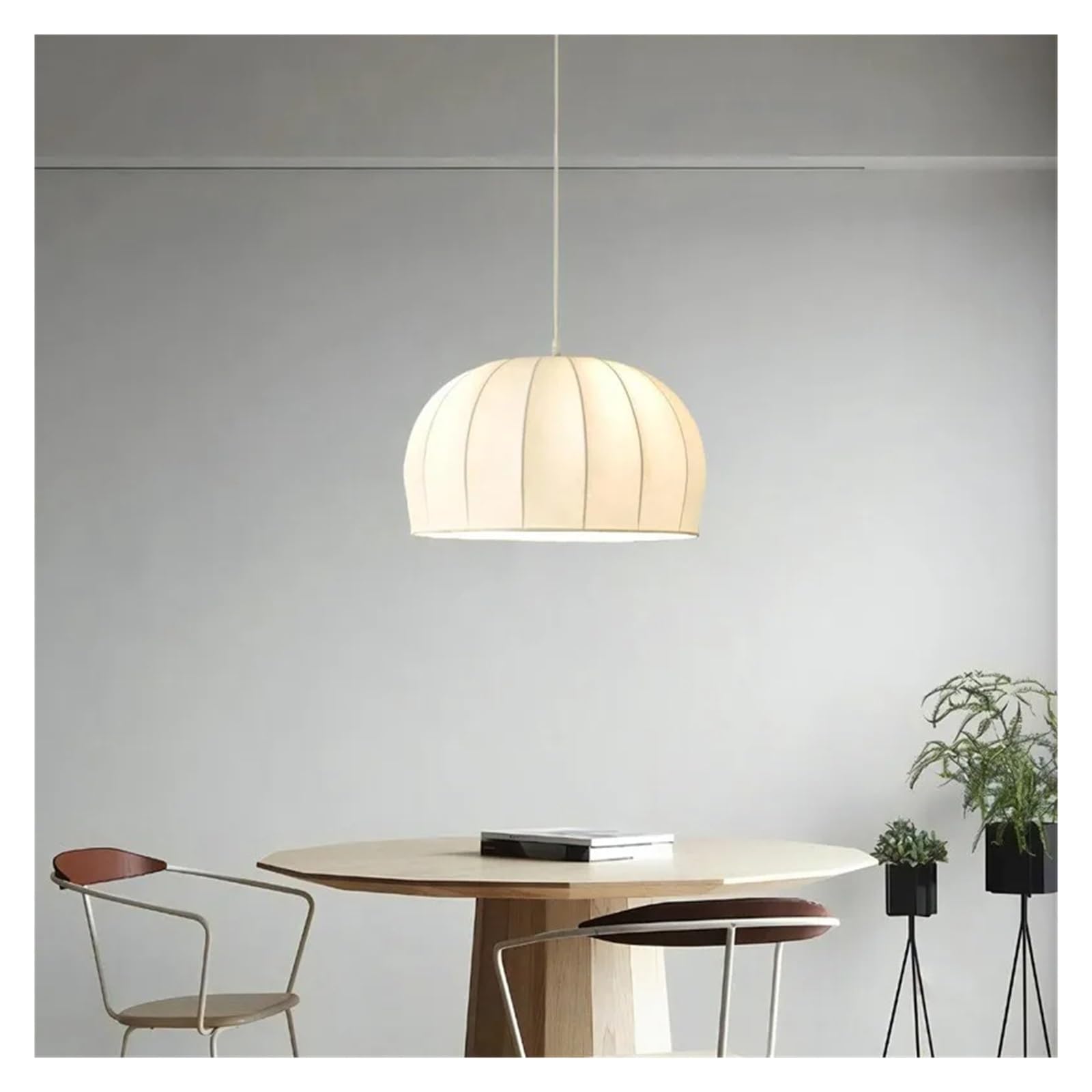 Lampy Wiszące Z Tkaniny W Stylu Retro Do Salonu, Jadalni, Sypialni, Żyrandoli, Wystroju Wnętrz, Oprawy Oświetleniowe, Oświetlenie Wewnętrzne,3 colors-50cm