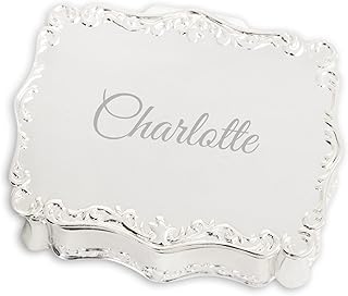 Cherished Moments Personalized Small Rectangle-Shaped Jewelry Keepsake B...