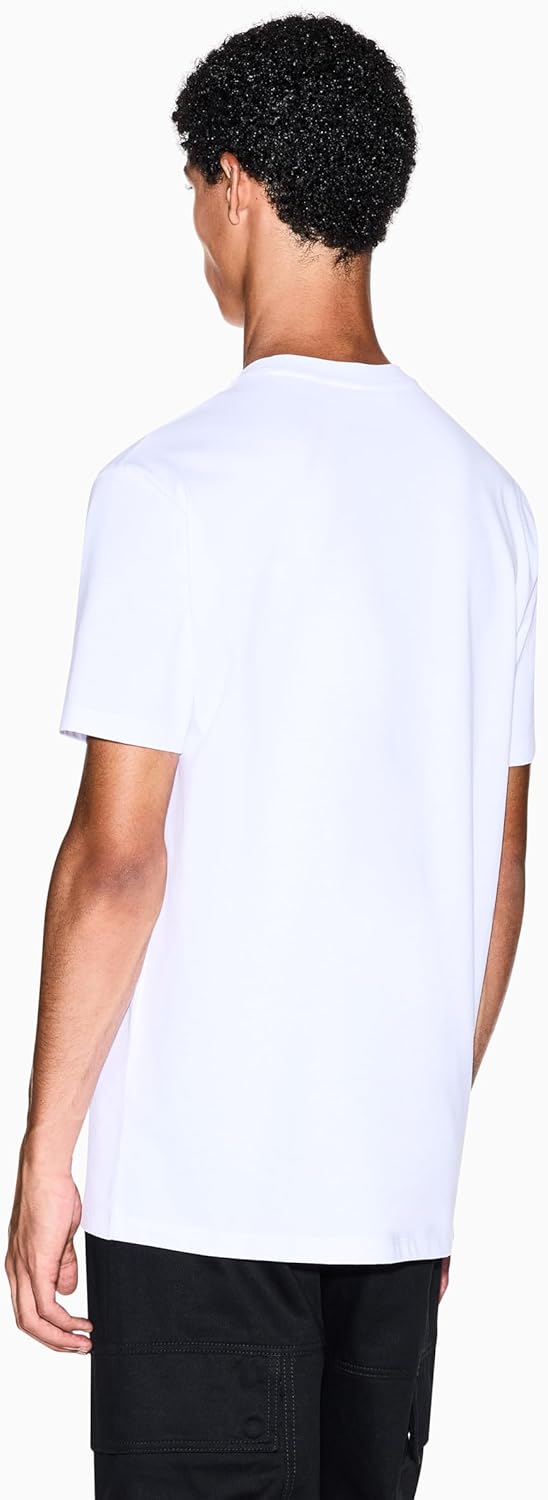 Armani Exchange Mens Center Logo Milano/New York Logo Tee - Image 5