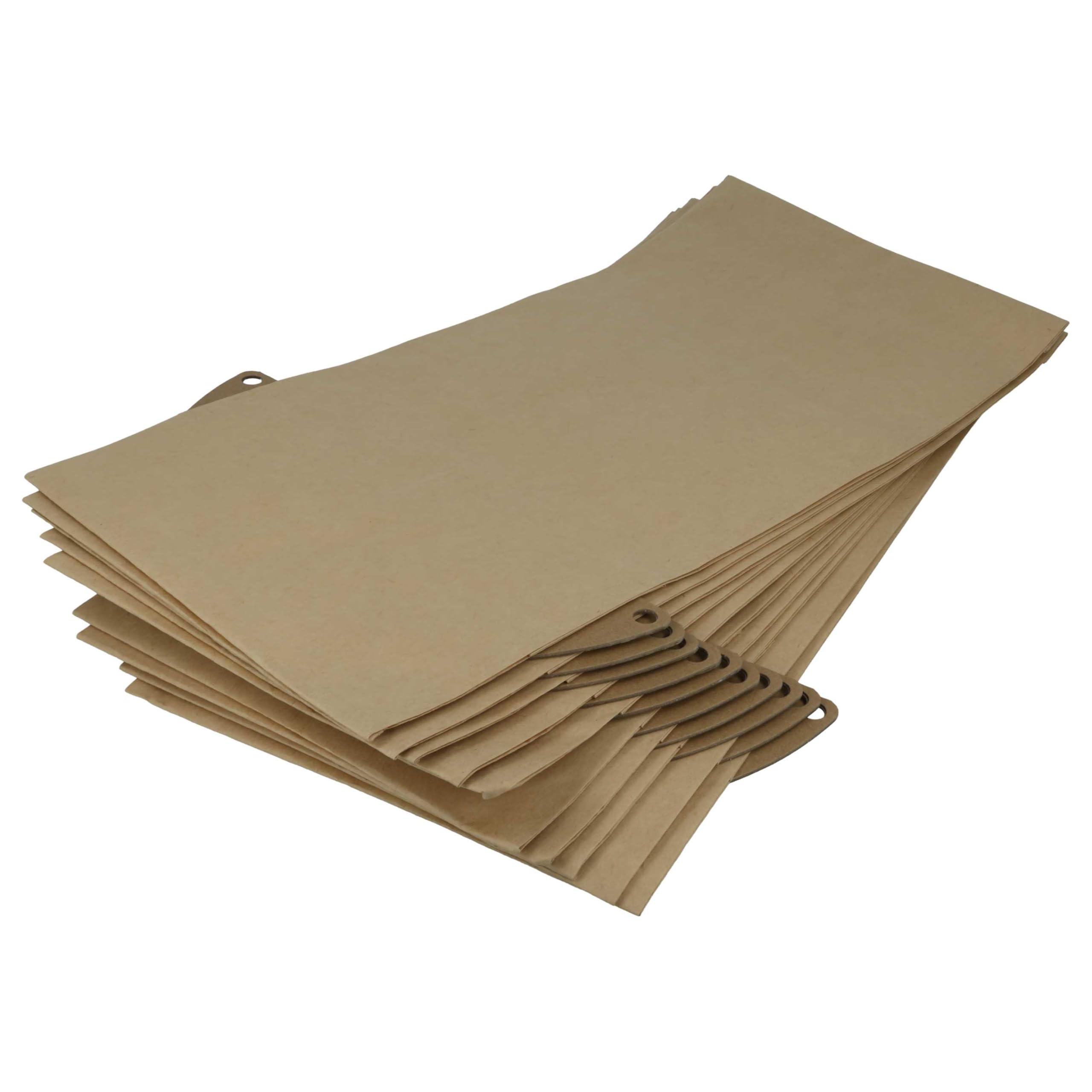 vhbw 100x wymienne worki do odkurzacza Kärcher 6.904-143 - 42 cm x 25 cm brązowe