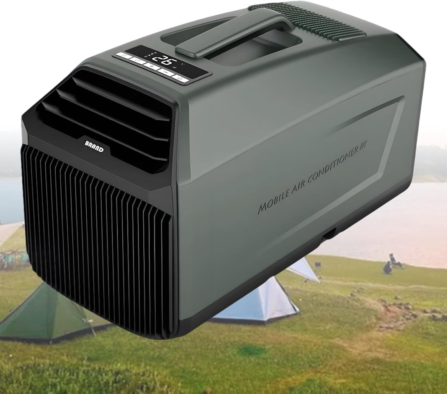 SXXAZLDP 4500 BTU Portable Tent Air Conditioner, Quiet Cooling Unit for Camping, RV, Truck & Home Use, Covers 86 sq ft