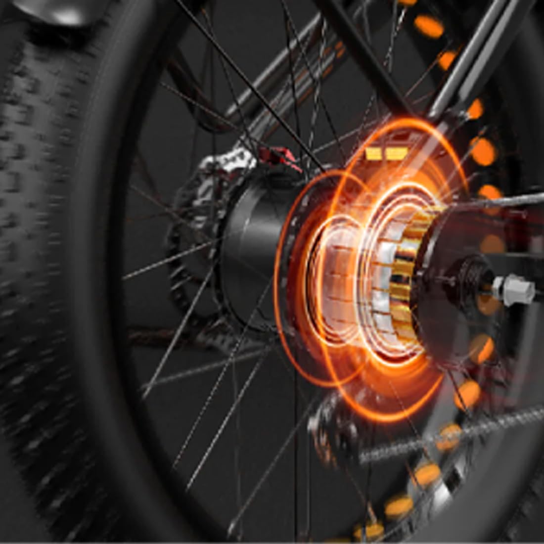 LANKELEISI La mountain bike elettrica Dukawey Silvertip8 è dotata di una batteria al litio da 52 V 20 Ah e pneumatici larghi 26 pollici.