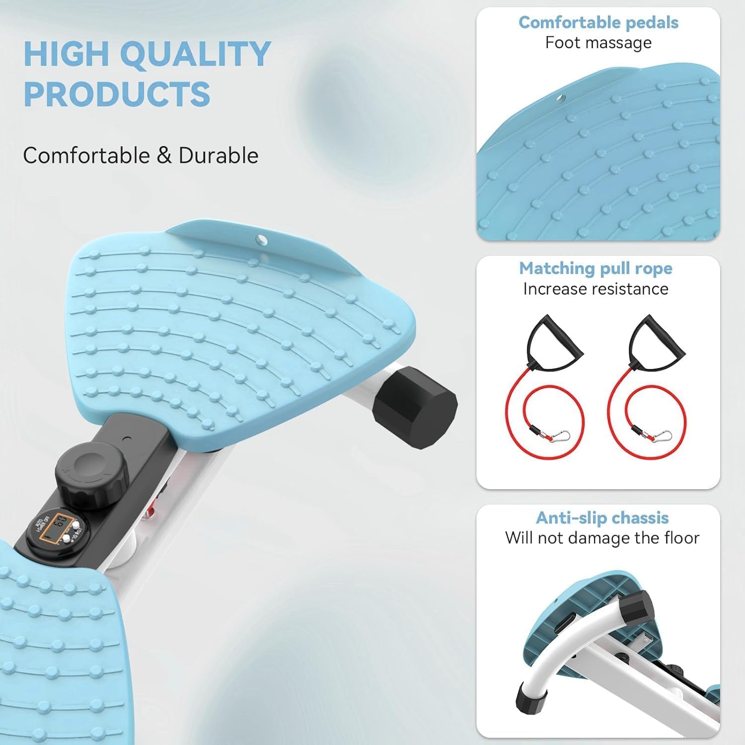 Twister Board Für Zuhause – Einstellbarer Bauchtrainer Mit Digitaler Anzeige, 220 Lbs Kapazität