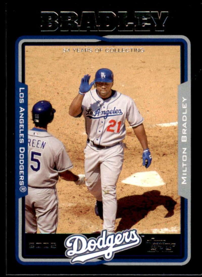 Milton Bradley Card 2005 Topps #542 - Slabbed Baseball Cards