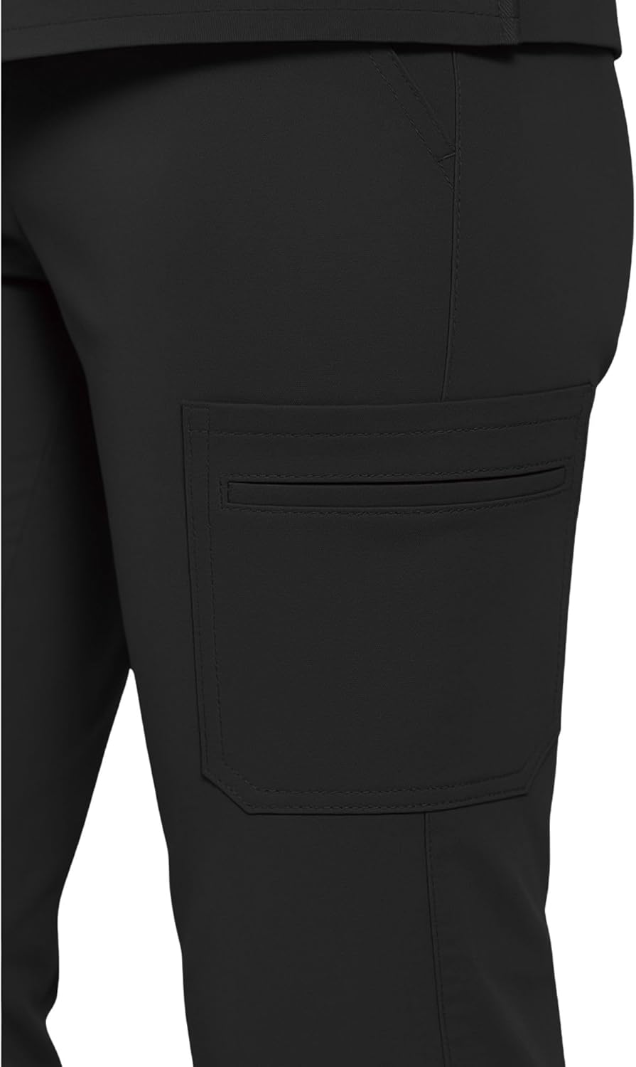M&M SCRUBS Women’s 11-Pocket Cool Stretch Cargo Scrub Set – V-Neck Top & Utility Pant Medical Uniform Workwear - Image 6