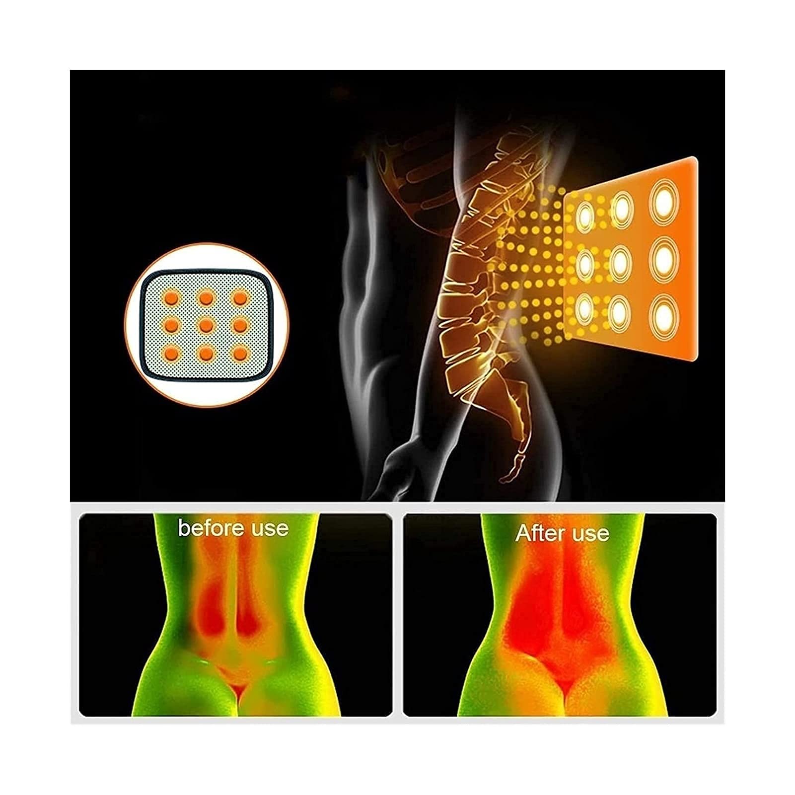 Cinturón de Soporte Lumbar para la Parte Inferior de la Espalda Transpirable para aliviar el Dolor, Correas de compresión Ajustables duales, Hernia de Disco ciática escoliosis (Tamaño : Small) (X