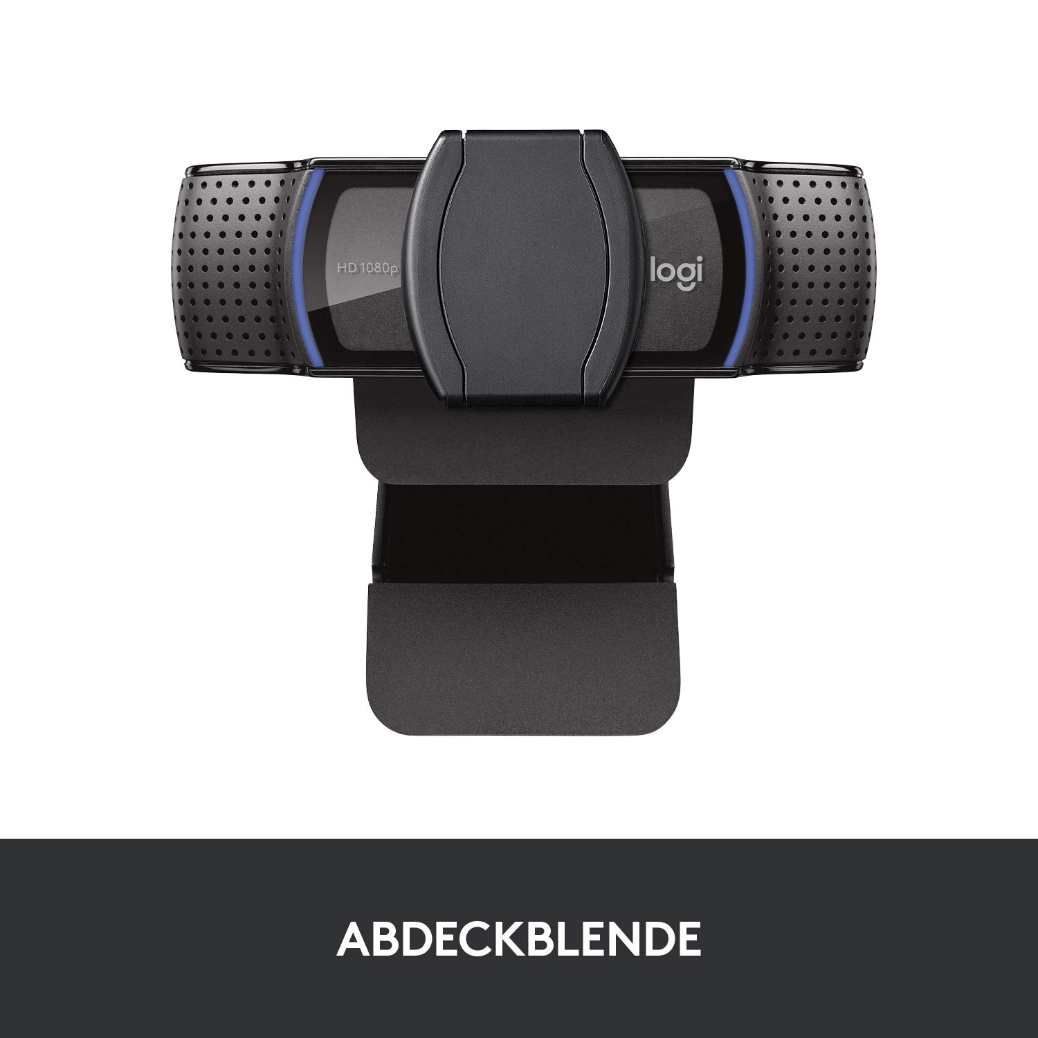 Logitech C920s HD PRO Webcam, Full-HD 1080p, 78° Blickfeld, Autofokus, Belichtungskorrektur, USB-Anschluss, Abdeckblende, Für Skype, FaceTime, Hangouts,etc., PC/Mac/ChromeOS/Android/Xbox One -Schwarz