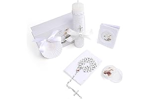 Baptism Candle for Boys | Unity Catholic Christening Candle Set for Kids