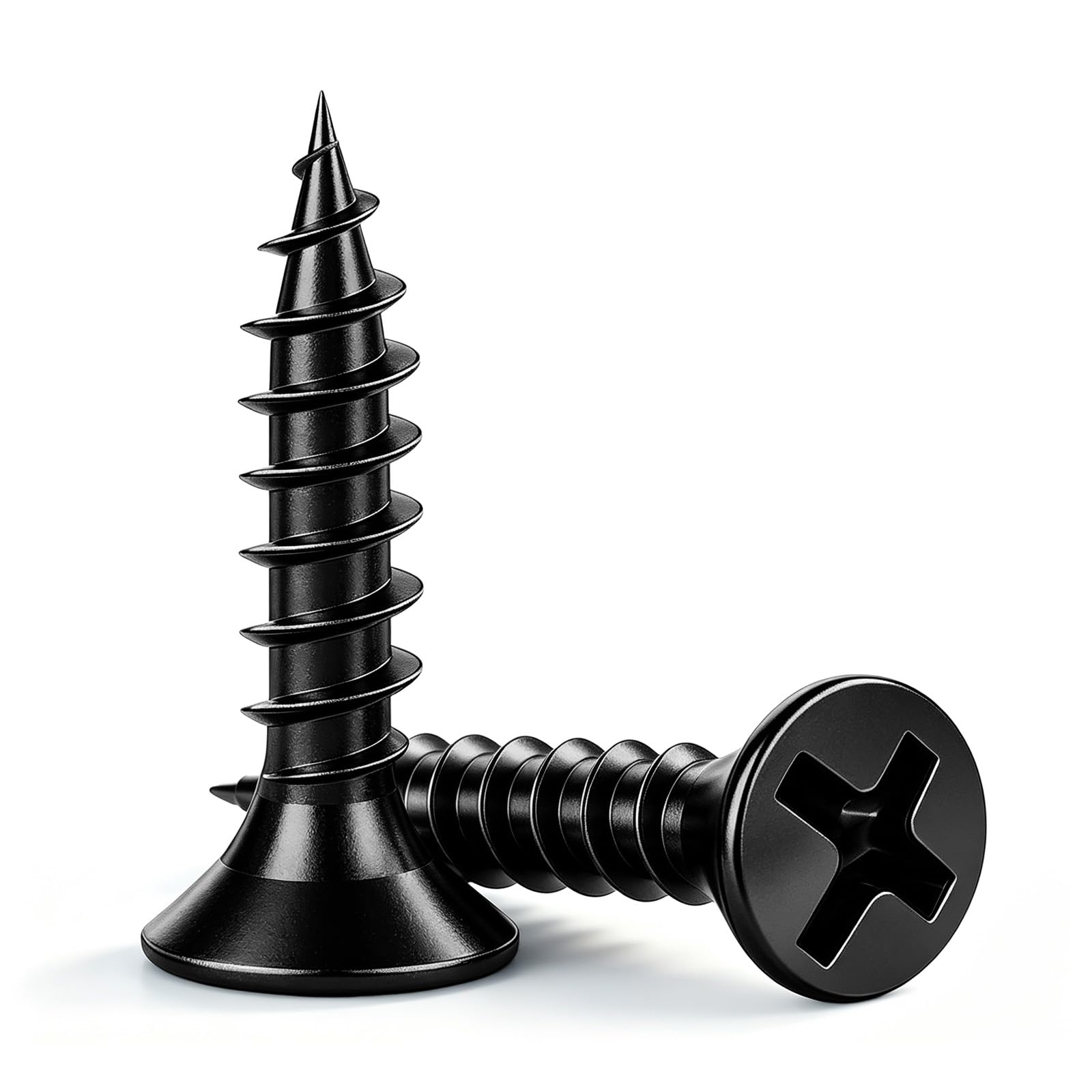 Wensilon 385PCS Wood Screws Assortment Kit, Black Flat Head Screws — Amazon image 23