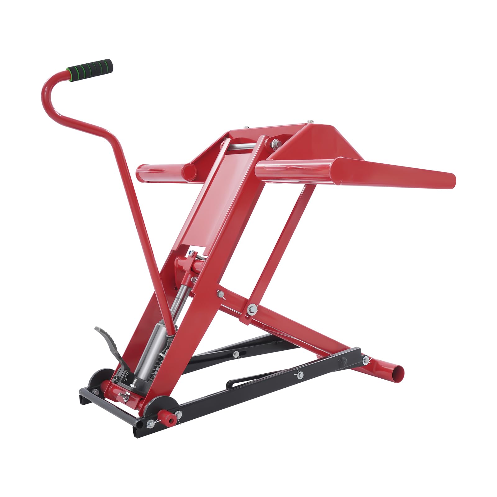 Lawn Mower Lift Jack, 350 Lbs Capacity for Tractors and Zero Turn Lawn Mowers, Hydraulic Cylinder Lift Jack, Mower Lift Motorcycle Lift Jack Car Lifts for Home Garage Hydraulic Car Lift (350 Lbs)