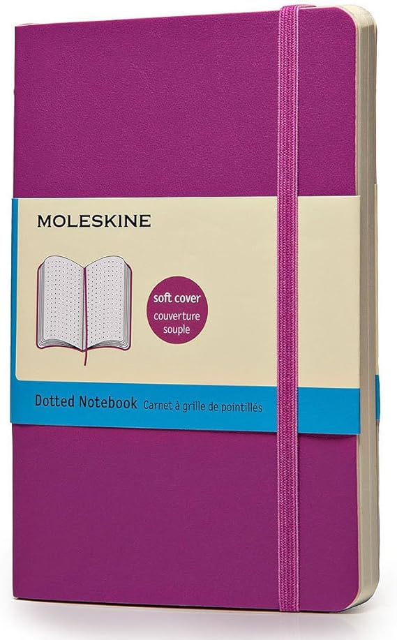 Moleskine Classic Quaderno, Tascabile, a Puntini, Orchid Purple