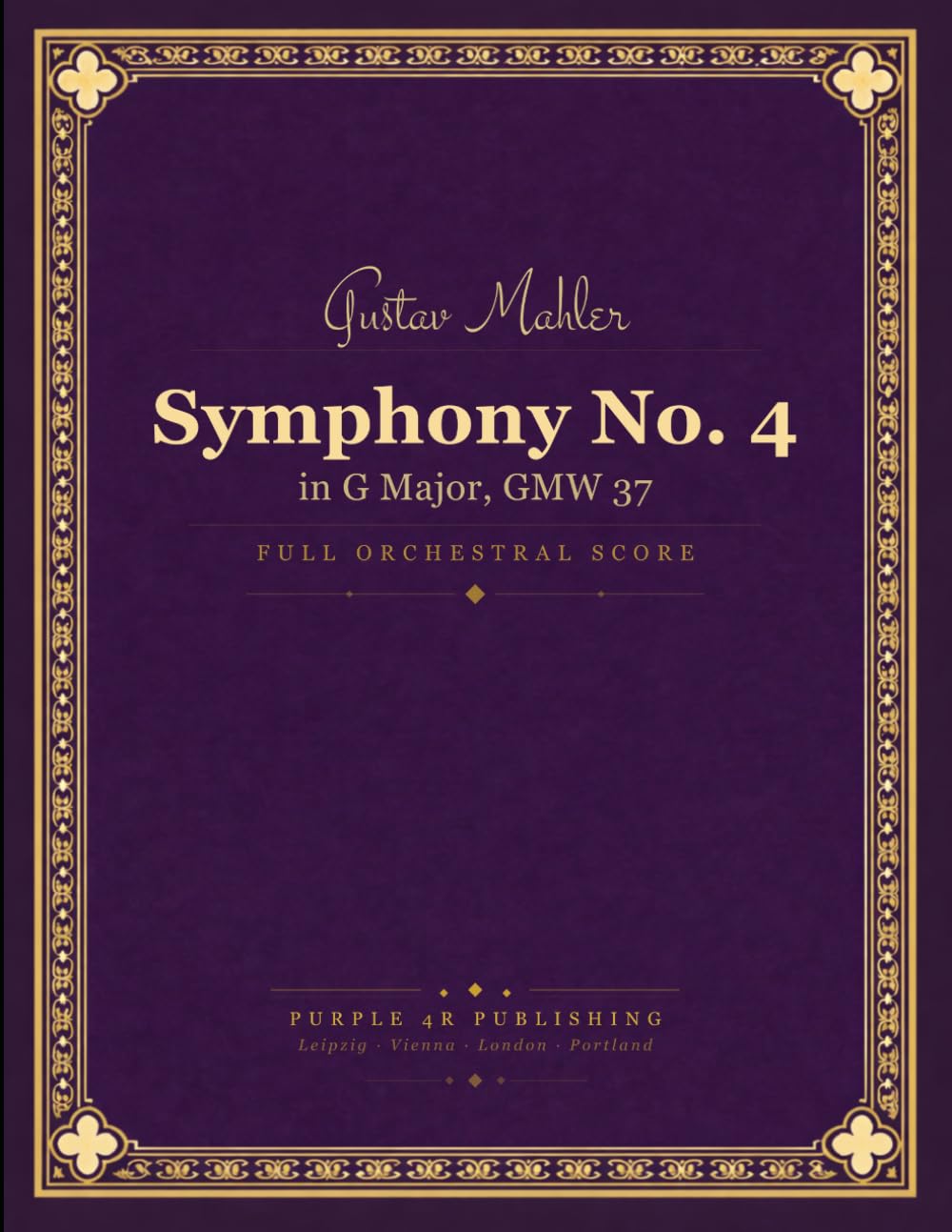 Symphony No. 4: in G Major, GMW 37