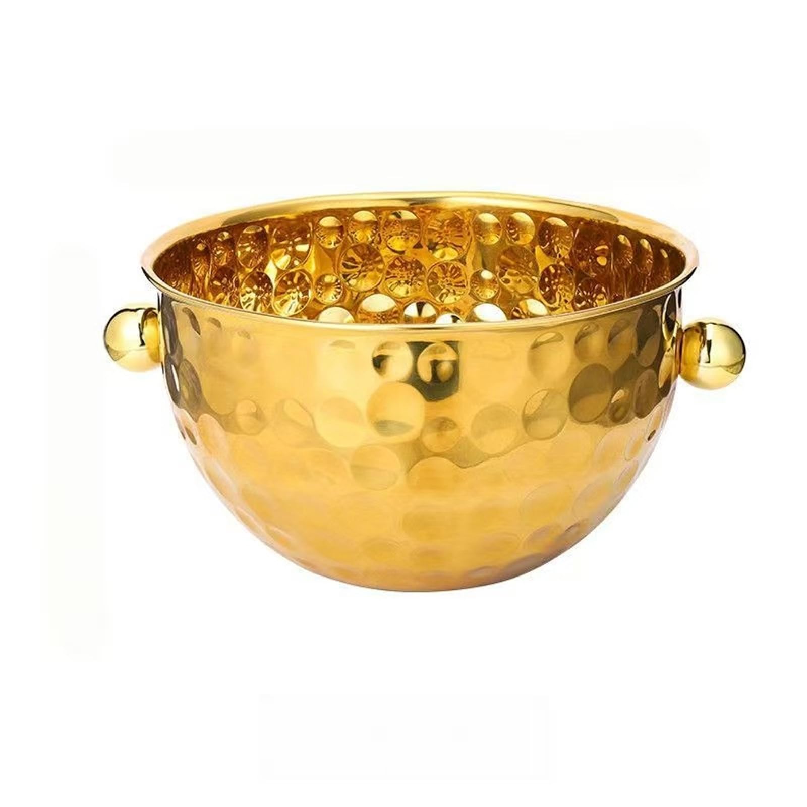 Limtula Multipurpose Ice Buckets for Wine Chilling Table Centerpieces Rustproof Hammered Beverage Tub for Camping Picnics Rustproof Drink Chiller