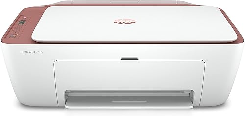 Miniatura 1 de HP DeskJet 2742e Impresora inalámbrica de inyección de tinta a color todo en uno para oficina en casa, negocios, color canela - Impresión de copia