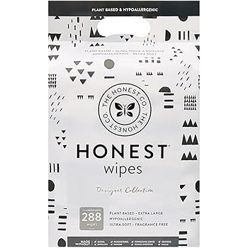 honest wipes designer collection