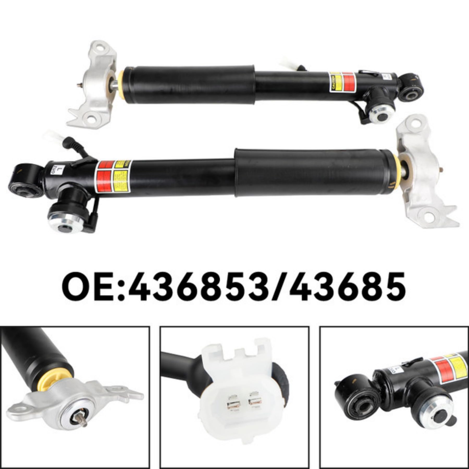 436853 436854 Par de amortiguadores traseros de repuesto para Vauxhall/Opel Insignia A (G09) 2008-2017 22834093 22834094