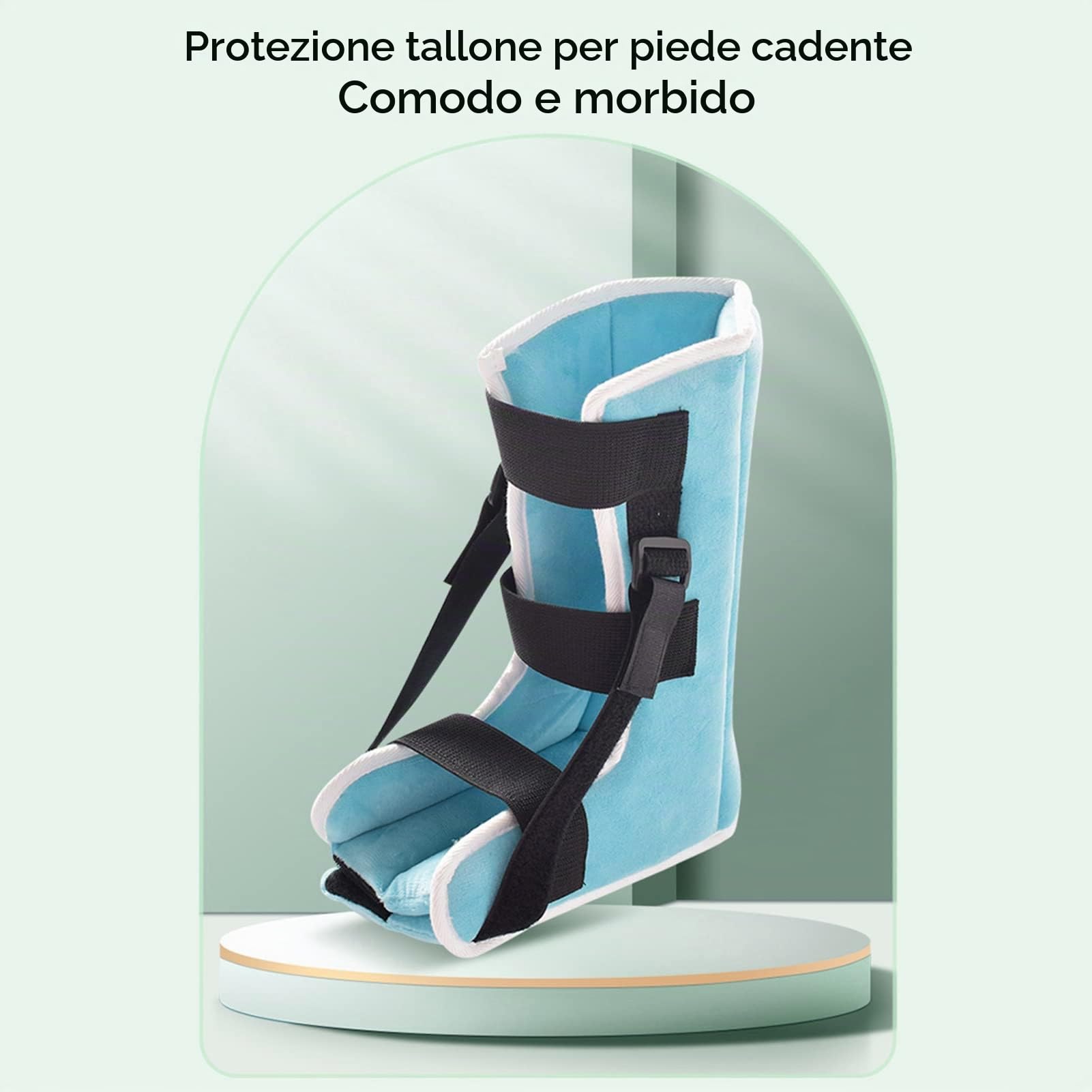 Talloniera Antidecubito, Prevenzione Talloniera e Gomitiere Antidecubito, Talloniera Antidecubito per Ulcere Pressione Uomo Donna Soffici Poggiapiedi Blu Poggiapiedi Antidecubito Tallone