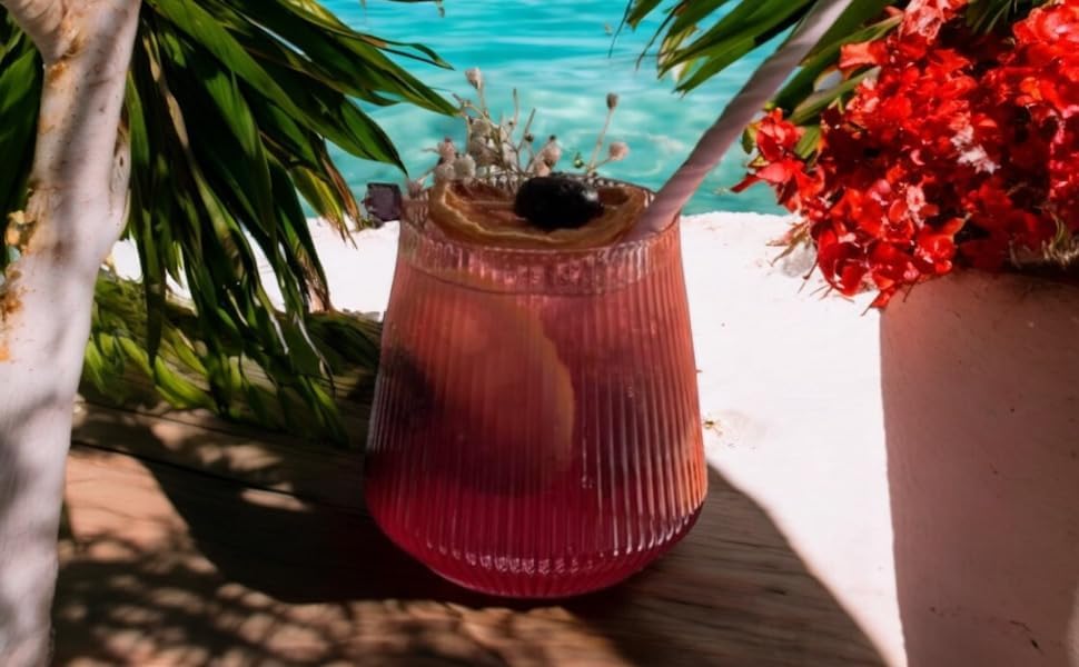 Miniatura 8 de 18 vasos de plástico irrompible sin tallo, para vino, champán, whisky, elegantes, duraderos, desechables, para interiores y exteriores, ideal para