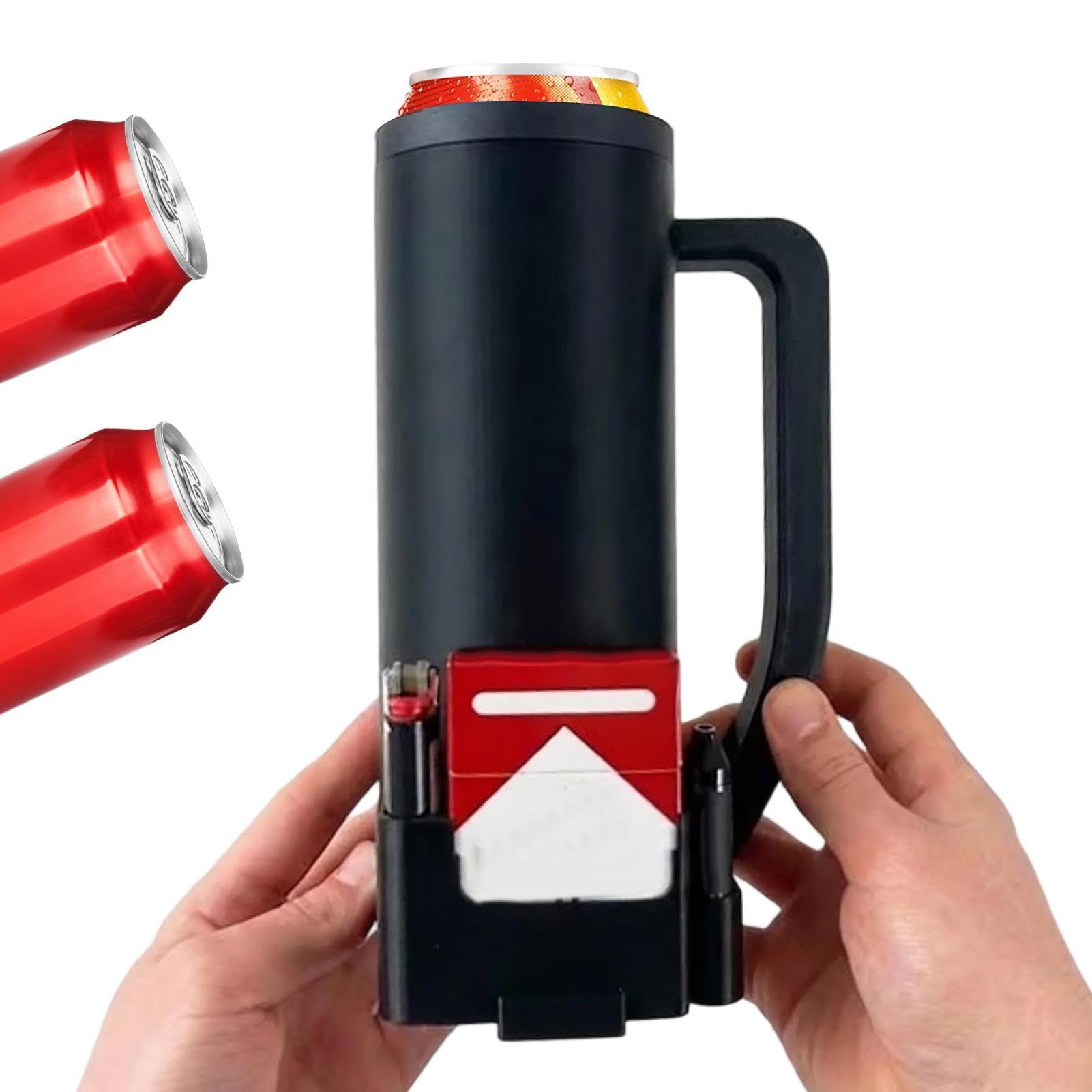 Glacière réutilisable et rechargeable anti-chaleur pour 2 canettes lors du camping et sport
