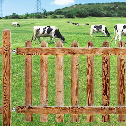 Image of Insaga 304 Stainless Steel Gate Hinges for Wooden Fences, One-Piece Gate Hinge Eye for Wooden Farm Gate Hinge, Heavy Duty Gate Hinges with Hole Dia 5 /8'' (2Pcs, M12)