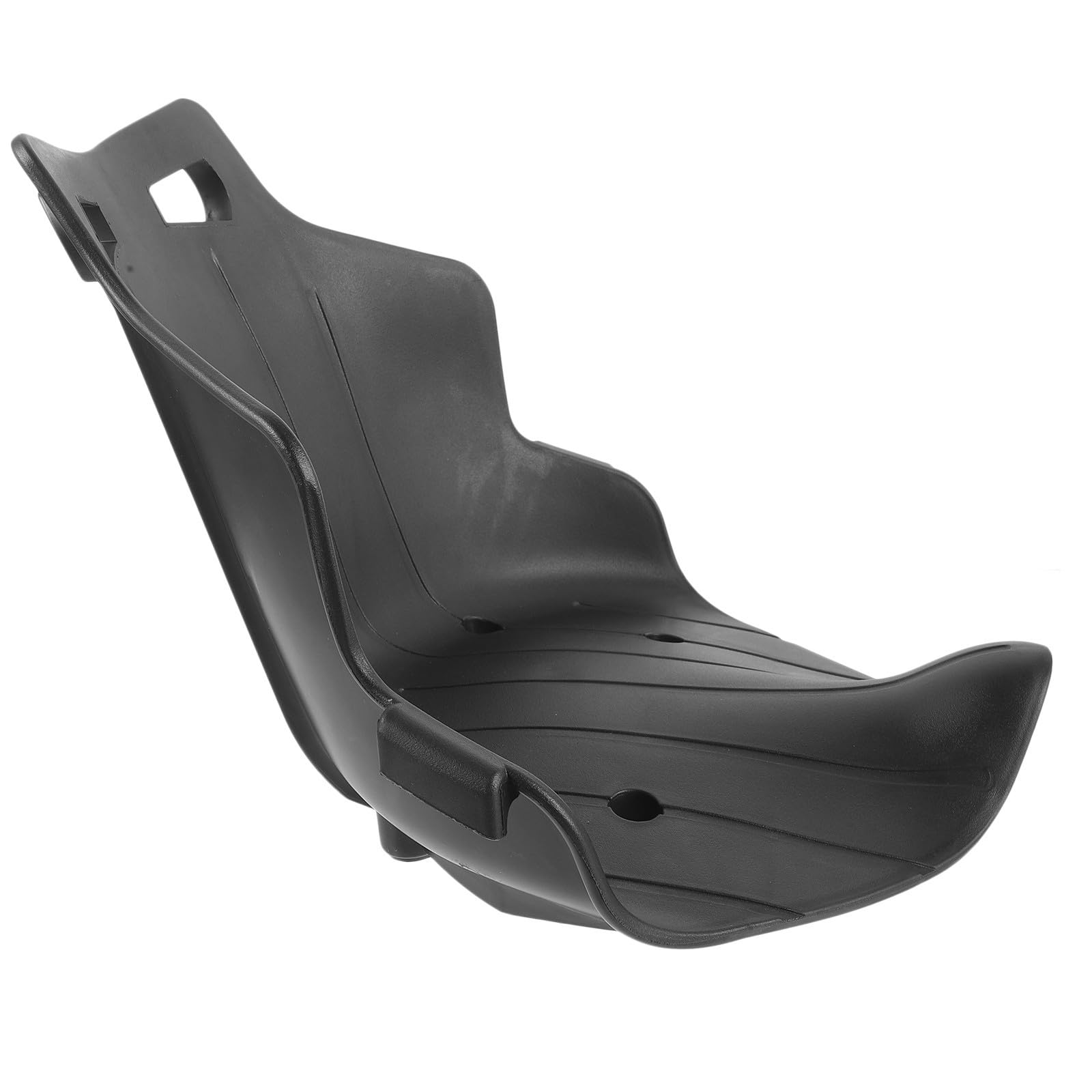 Asiento de Kart Negro Antifatiga que Soluciona la Inestabilidad en Derrapes 8