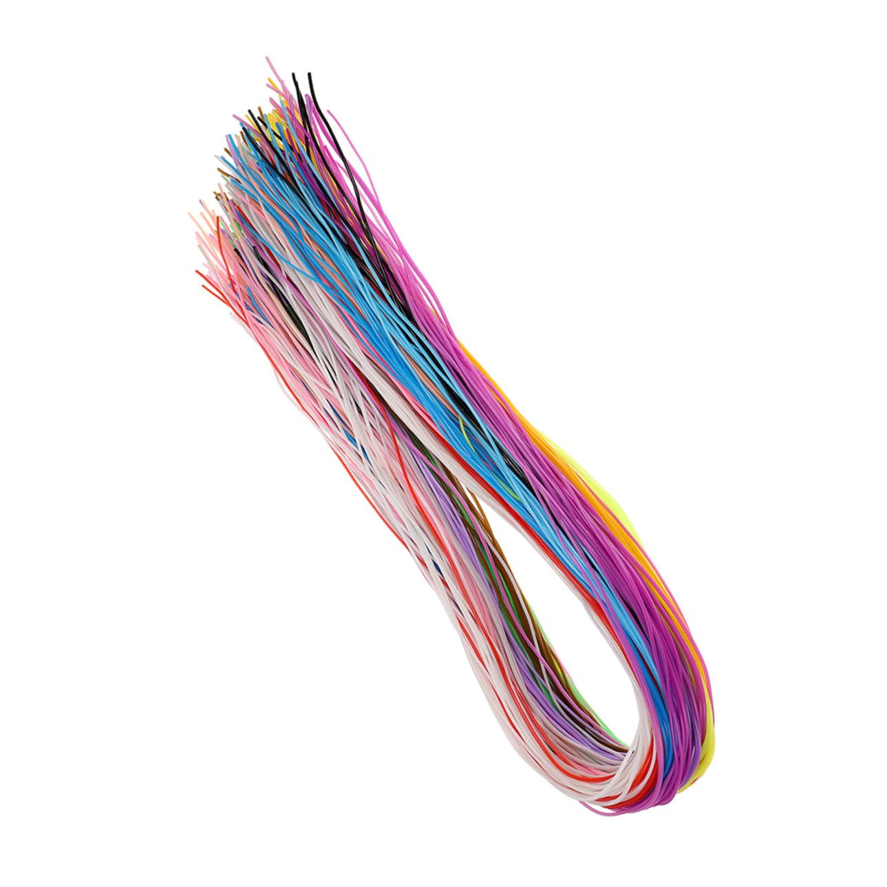 Corde plastique DIY Homoyoyo de 600 pièces en couleurs pour bijoux