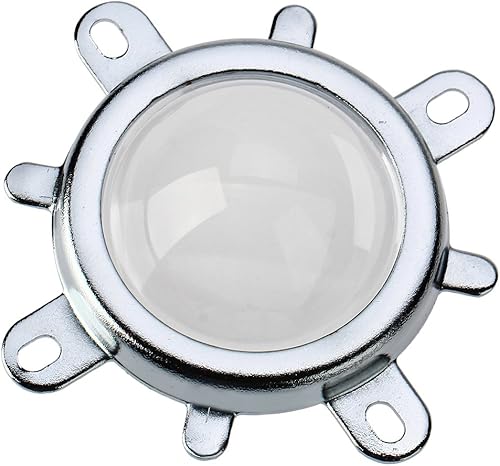 Miniatura 4 de Chanzon Lente LED de vidrio óptico (1.732 pulgadas, 1.732 pulgadas) + carcasa colimadora reflector de 1.976 pulgadas + soporte fijo con soporte para
