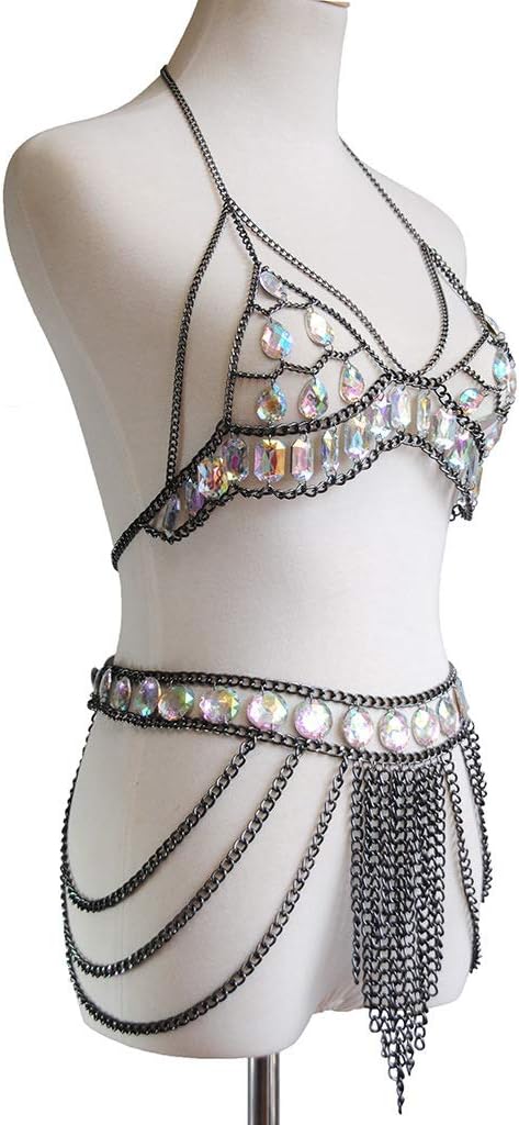Connie Cloris Women's Sexy Suit Body Chain