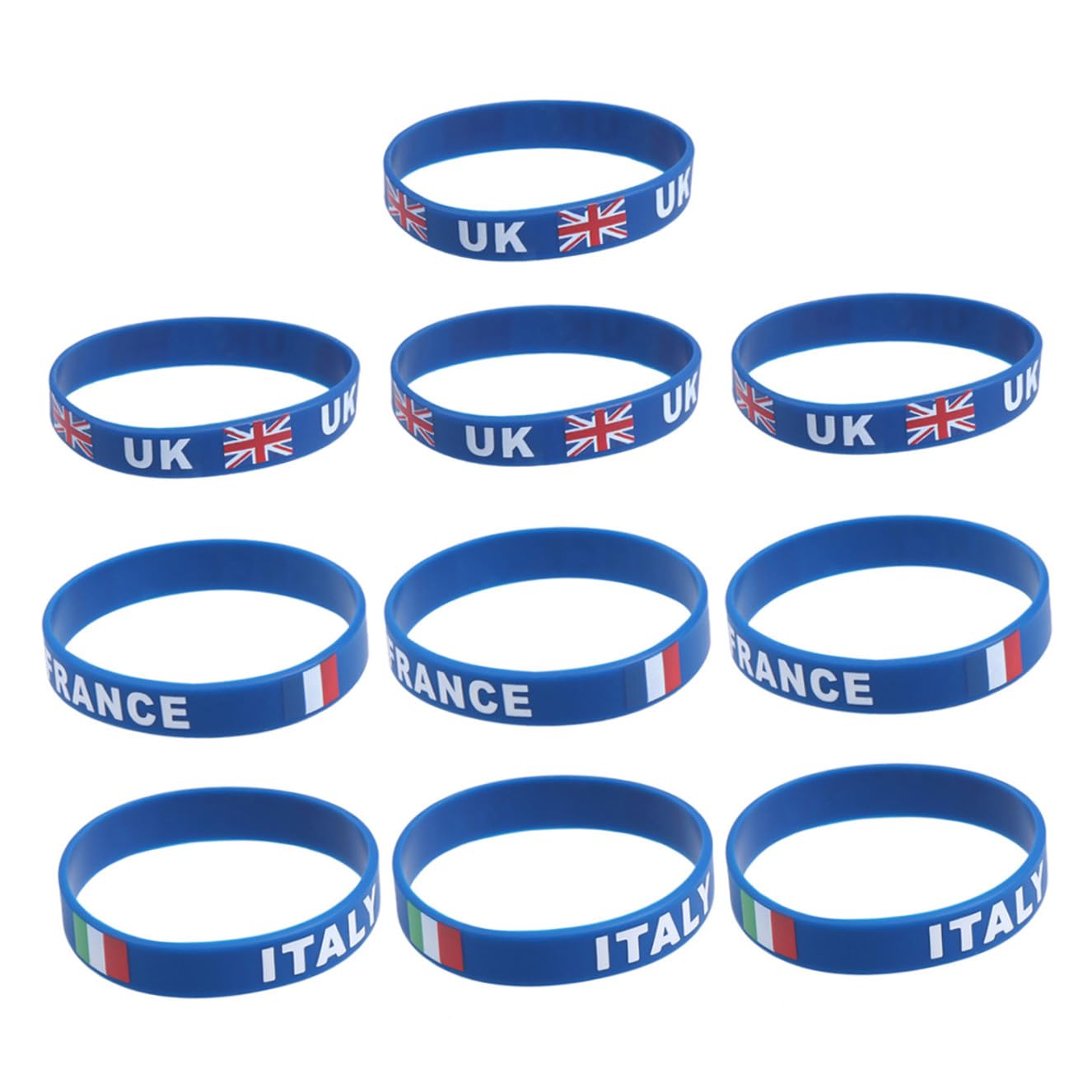 Muñequeras de Italia de tela Operitacx pack de 50 unidades unisex 8
