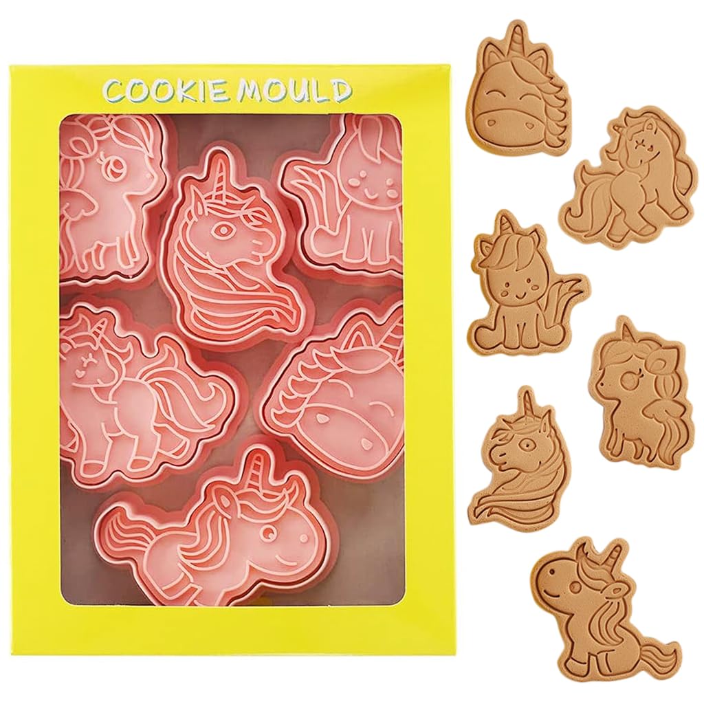 See full amazon price history chart for HASTHIP® 6 Piece Cake Moulds for Baking Unicorn Cookie Molds Unicorn Stamped Cookie Cutter Mold Chocolate Moulds Party Favor Food Grade PP Childrens Baking Essentials Set Baking Tools HASTHIP® 6 Piece Cake Moulds for Baking Unicorn Cookie Molds Unicorn Stamped Cookie Cutter Mold Chocolate Moulds Party Favor Food Grade PP Childrens Baking Essentials Set Baking Tools (B0CQZLRJ3K) Amazon Price History, Amazon Price Tracker