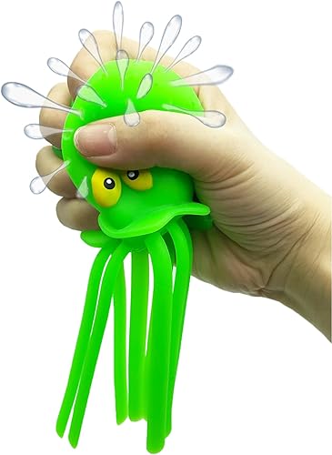 Miniatura 3 de Bolas de agua blandas, juego de 4, juguetes de baño de goma para niños, juguetes sensoriales para aliviar el estrés, juguetes de piscina para niños,