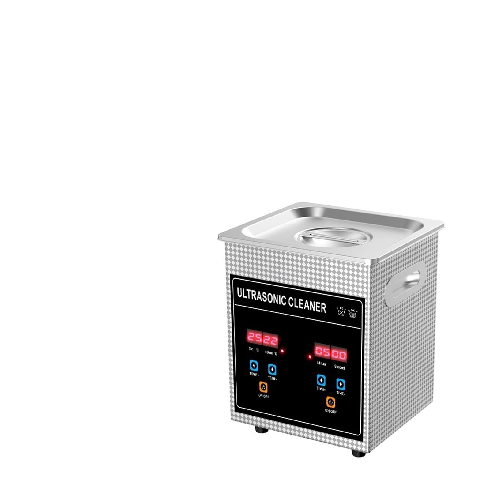 2L Kąpiel Ultradźwiękowa 60W Zegar Cyfrowy Myjka Ultradźwiękowa Kąpiel Sonicator Biżuteria Monety Narzędzia Do Manicure Degas