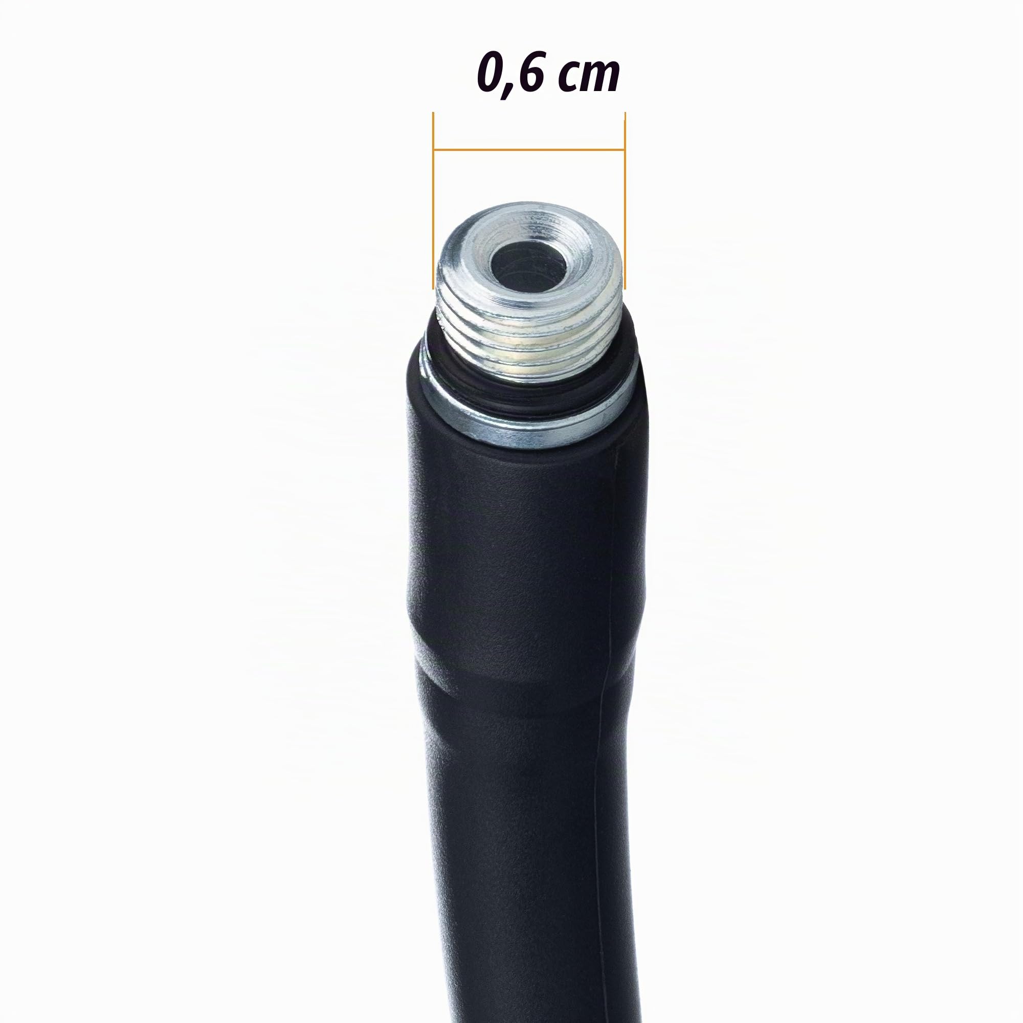 Manguera de limpieza de tuberías, 20 m, compatible con Nilfisk, Lavor, Stihl, 160 bar, 1 + 3 boquillas,