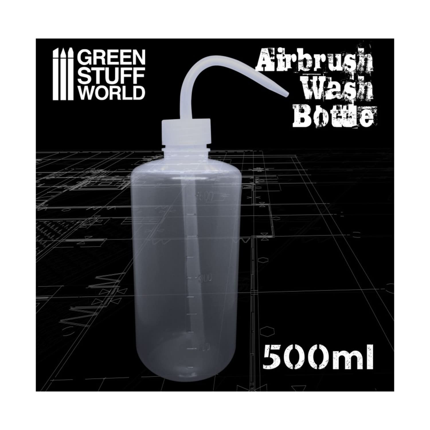 Green Stuff World Airbrush Wash Bottle - 500Ml