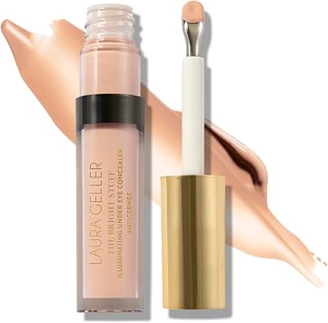 LAURA GELLER NEW YORK The Bright Stuff Illuminating Under Eye Concealer with Cooling Metal Tip - Light Coverage 02 Fair