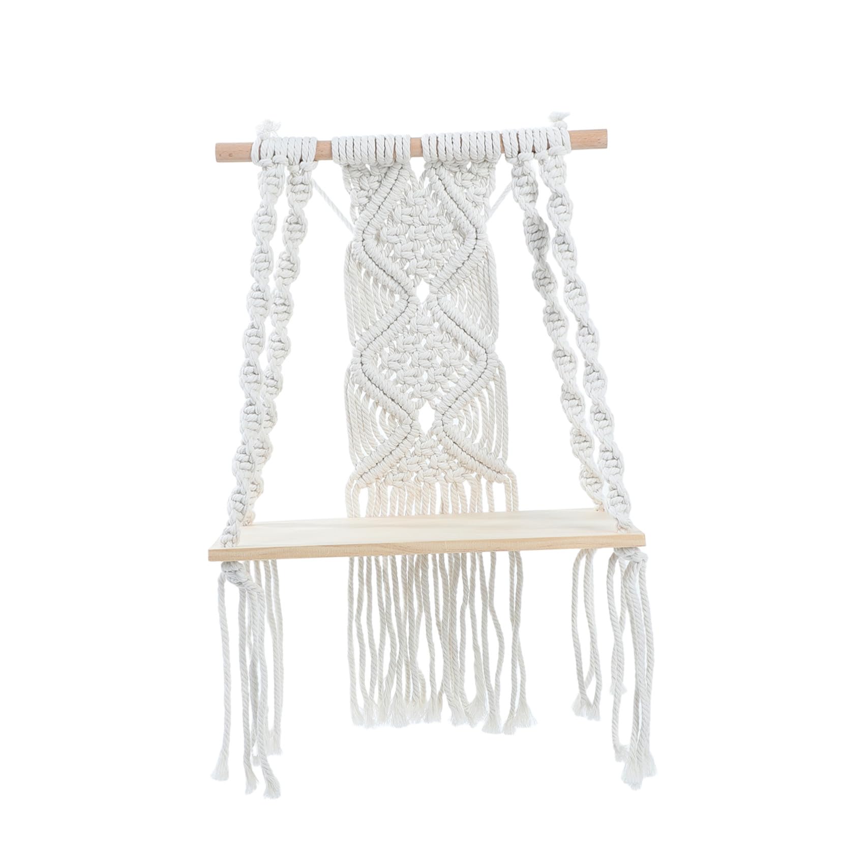 Suspension murale macramé pour plantes : créez un coin de verdure bohème dans votre salon