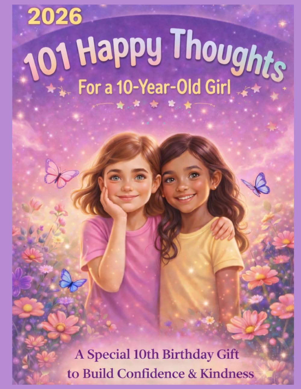 101 Happy Thoughts For a 10-Year-Old Girl: A Special 10th Birthday Gift to Build Confidence & Kindness (2026)