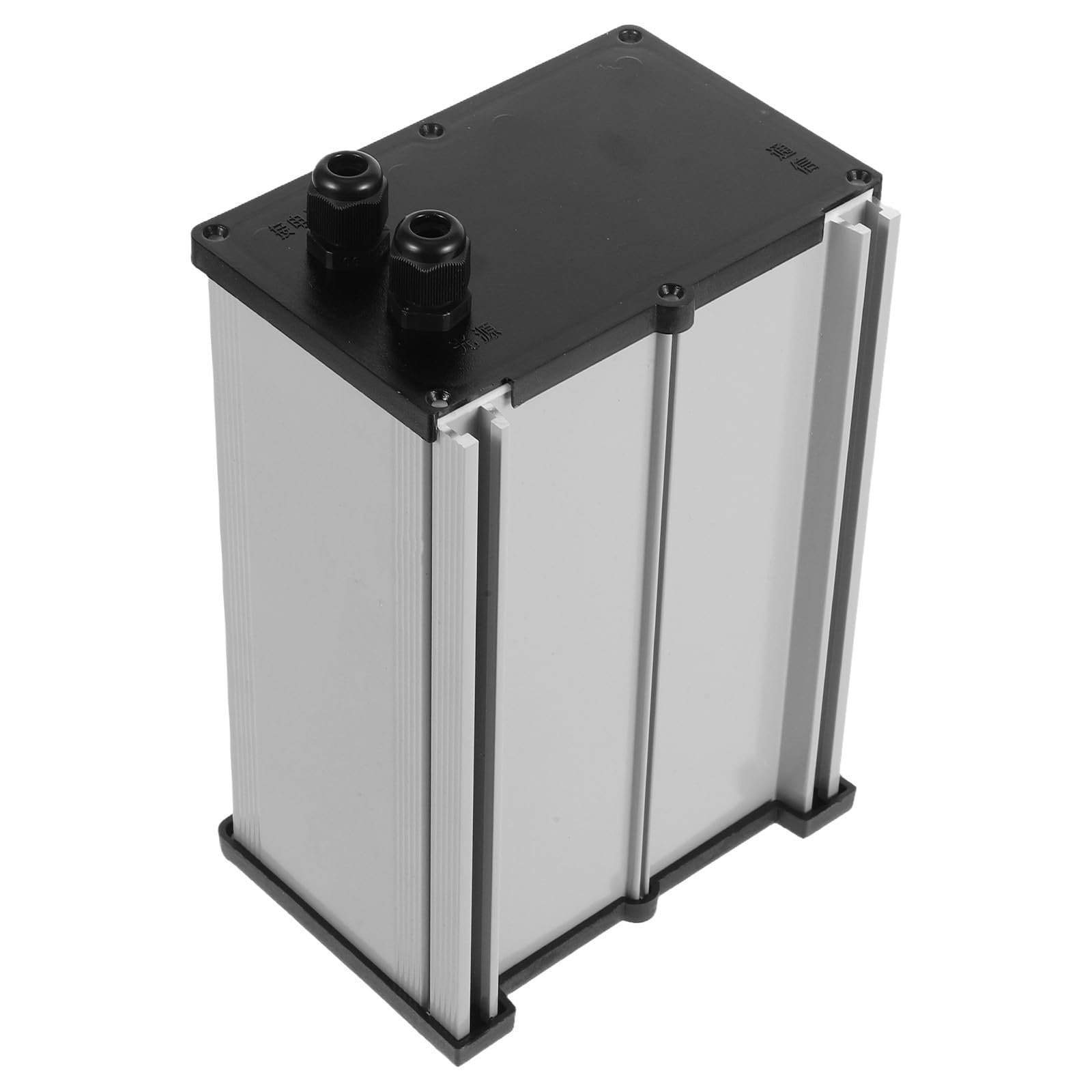 GANAZONO Boîtier Électrique Étanche en Plastique avec Couvercle pour Batterie Lithium, Boîtier de Stockage D’énergie Solaire, Protection Solide pour Éclairage Public, Boîte à Piles