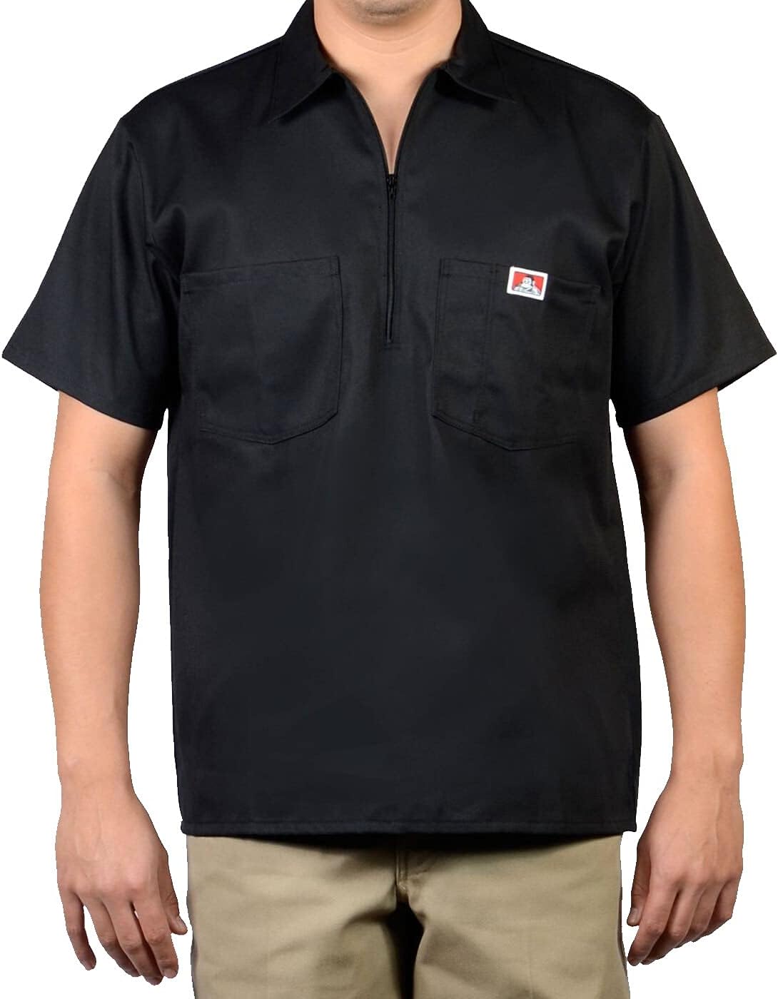 Short Sleeve 1/2 Zip Shirt