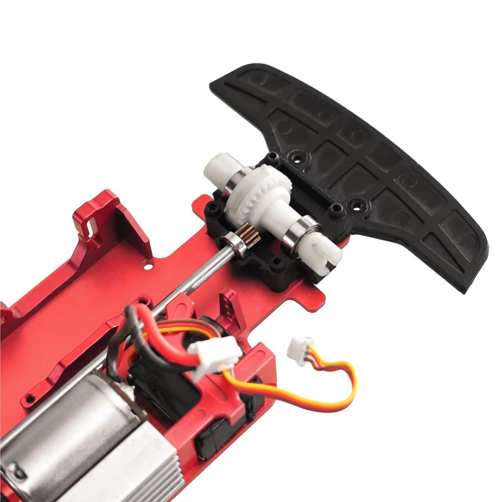 Para Wltoys 284010 284131 284161 K989 1/28 3mm Diámetro Engranaje Reductor Dientes Activo Eje Central Metal Acceso Proporcional Para Coche RC Componentes Juguetes RC