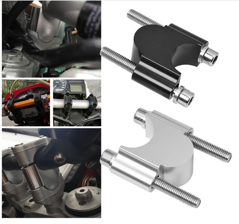 Kit barre di sollevamento per manubrio, realizzate con macchina a controllo numerico, 28 mm, per moto, compatibili con fuoristrada, Dirt Bike, Off Road