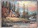 Manual Inspirational Collection 50 x 60-Inch Tapestry Throw with Verse, A Peaceful Retreat by Thomas Kinkade, 60 X 50-Inch