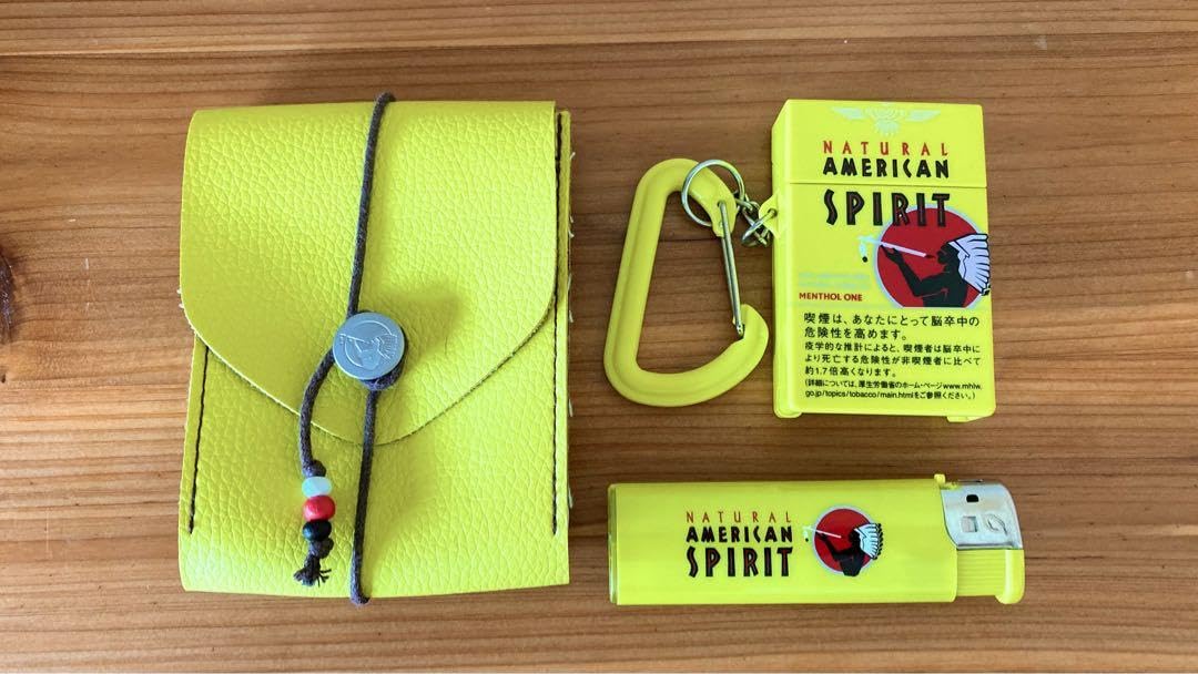 Amazon.co.jp: アメリカンスピリット アメスピ 煙草ケース・携帯灰皿 